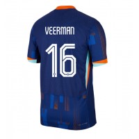 Fotballdrakt Herre Nederland Joey Veerman #16 Bortedrakt EM 2024 Kortermet